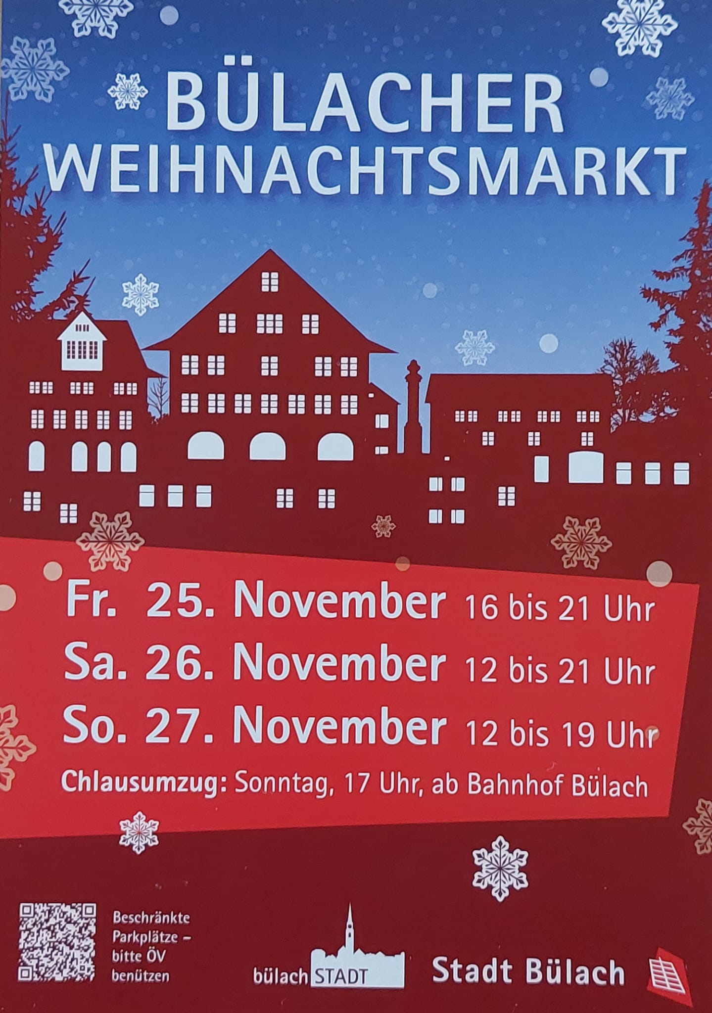 Wir sind am Weihnachtsmarkt in Bülach! Butietta